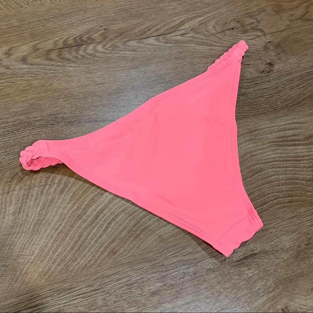 Aerie M Coral Braided Bikini Bottom - Picture 3 of 5
